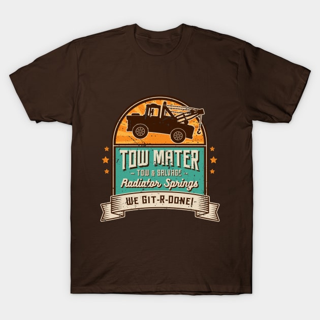 Tow Mater - Tow & Salvage T-Shirt by Essoterika